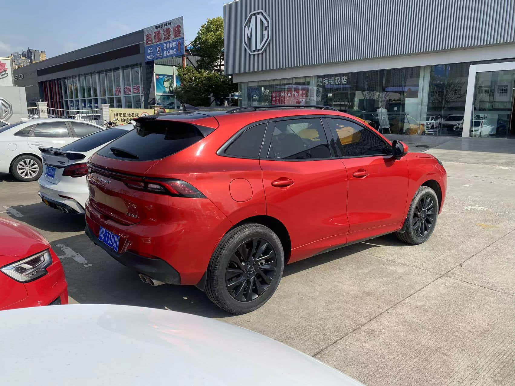 HOT Used Forthing 2021 1.5TD DCT red Automatic Gasoline SUV Second Hand Used Cars Voiture d'occasion For Sale From China