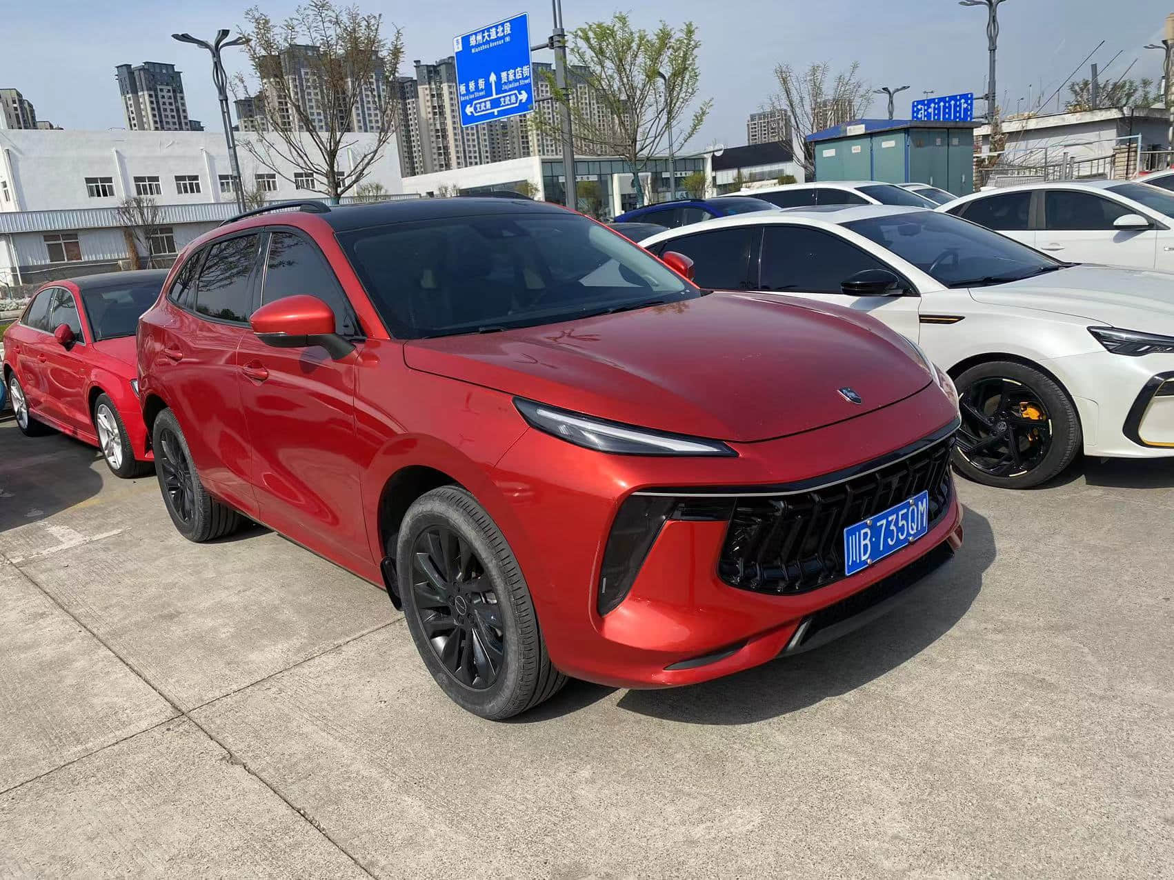 HOT Used Forthing 2021 1.5TD DCT red Automatic Gasoline SUV Second Hand Used Cars Voiture d'occasion For Sale From China
