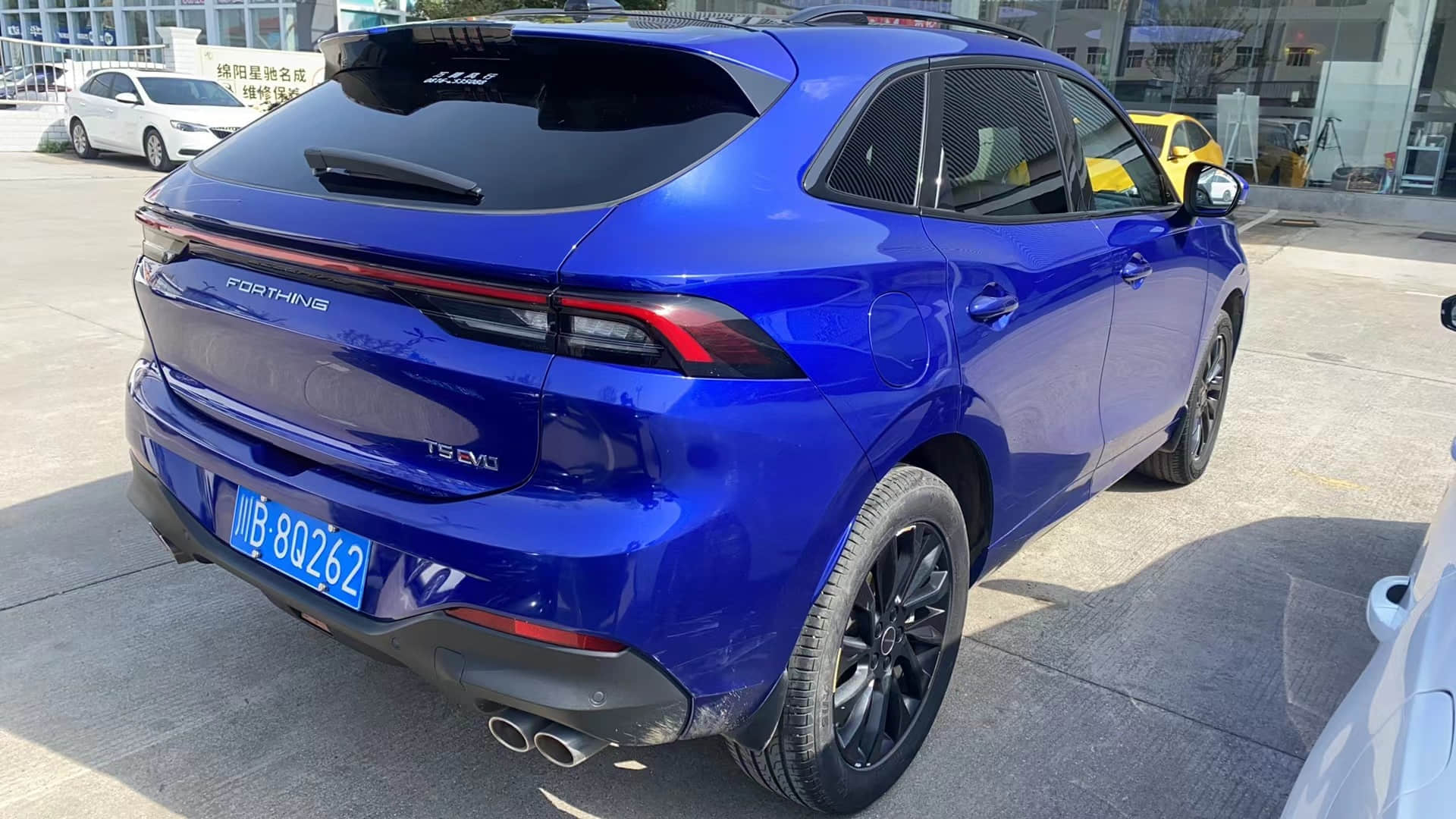 HOT Used Cars Forthing 2021 1.5TD DCT blue Automatic Gasoline SUV Second Hand Used Cars Voiture d'occasion For Sale From China