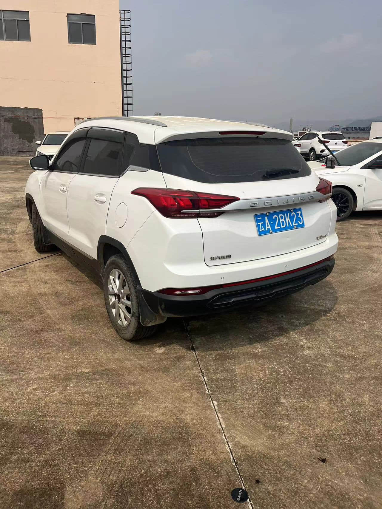 Cheap Used Beijing Zhida X3 2019 1.5T CVT white Manual Gasoline SUV Voiture occasion pas cher Second Hand Used Cars For Sale From China