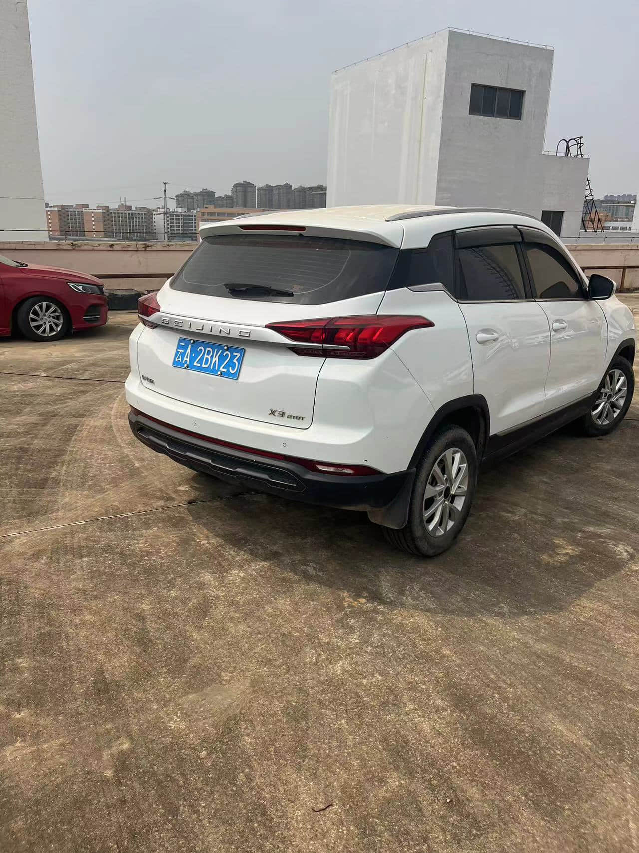 Cheap Used Beijing Zhida X3 2019 1.5T CVT white Manual Gasoline SUV Voiture occasion pas cher Second Hand Used Cars For Sale From China