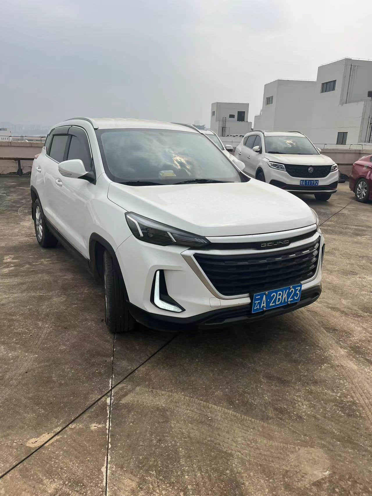 Cheap Used Beijing Zhida X3 2019 1.5T CVT white Manual Gasoline SUV Voiture occasion pas cher Second Hand Used Cars For Sale From China