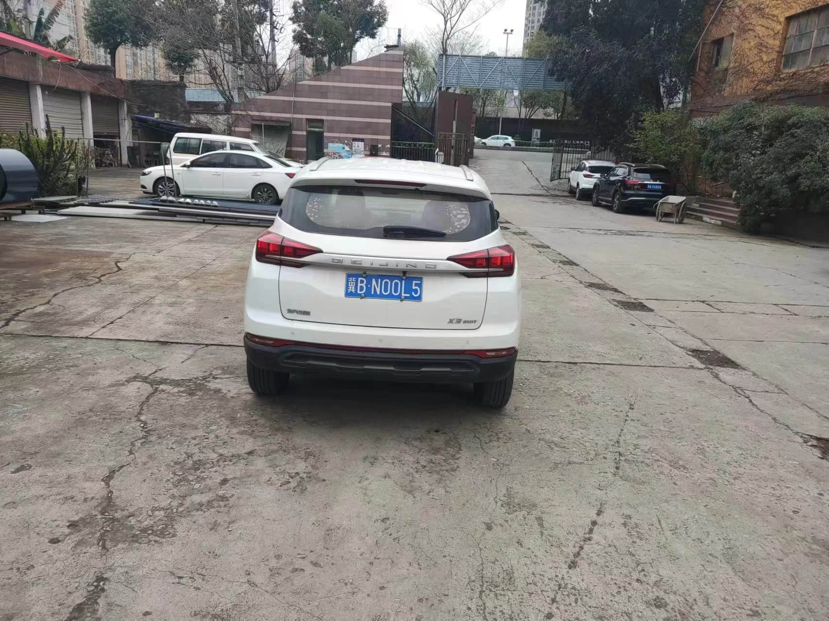 Cheap Used Beijing Zhida X3 2019 1.5T CVT white Manual Gasoline SUV Voiture occasion pas cher Second Hand Used Cars For Sale From China