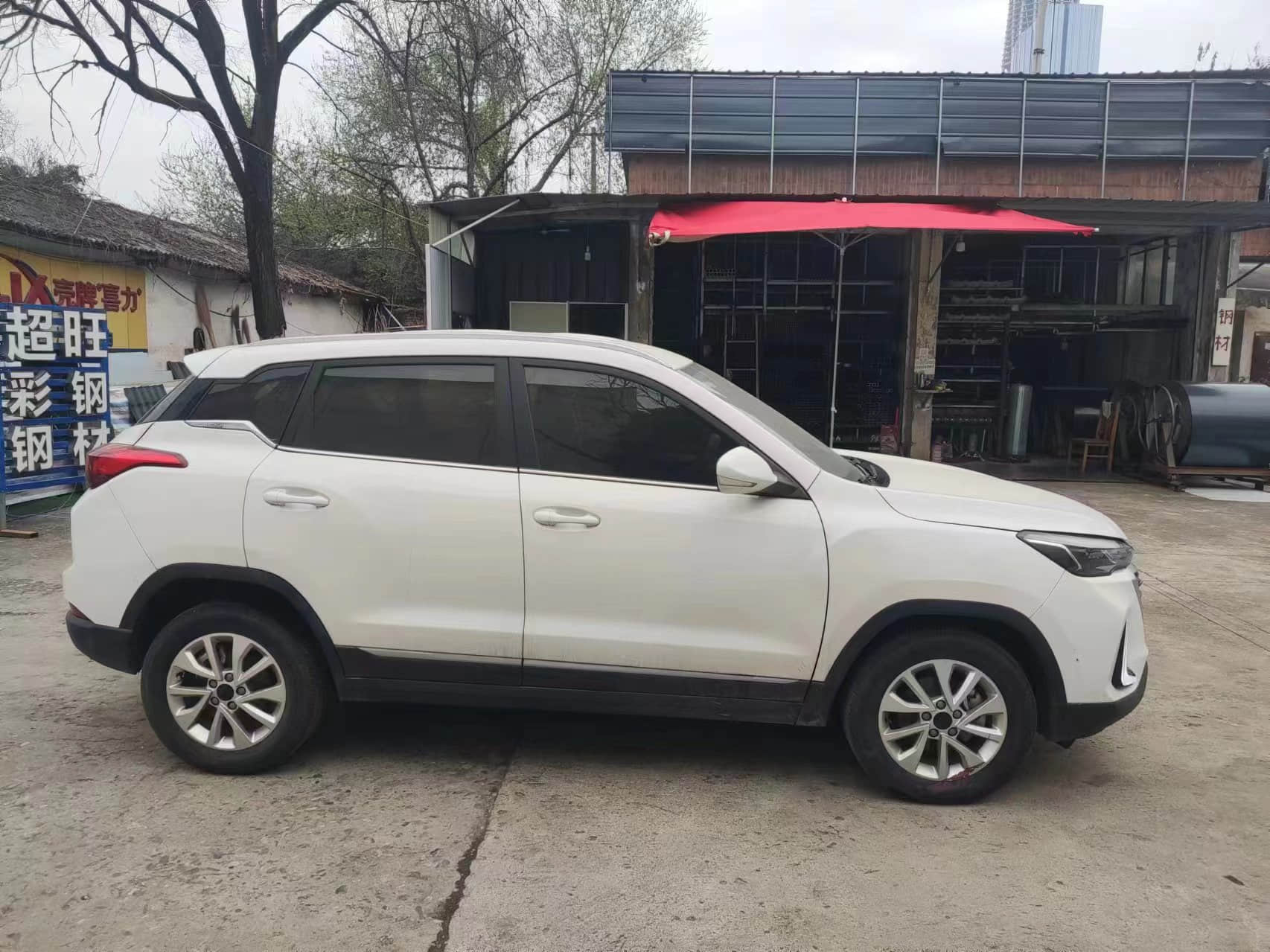 Cheap Used Beijing Zhida X3 2019 1.5T CVT white Manual Gasoline SUV Voiture occasion pas cher Second Hand Used Cars For Sale From China