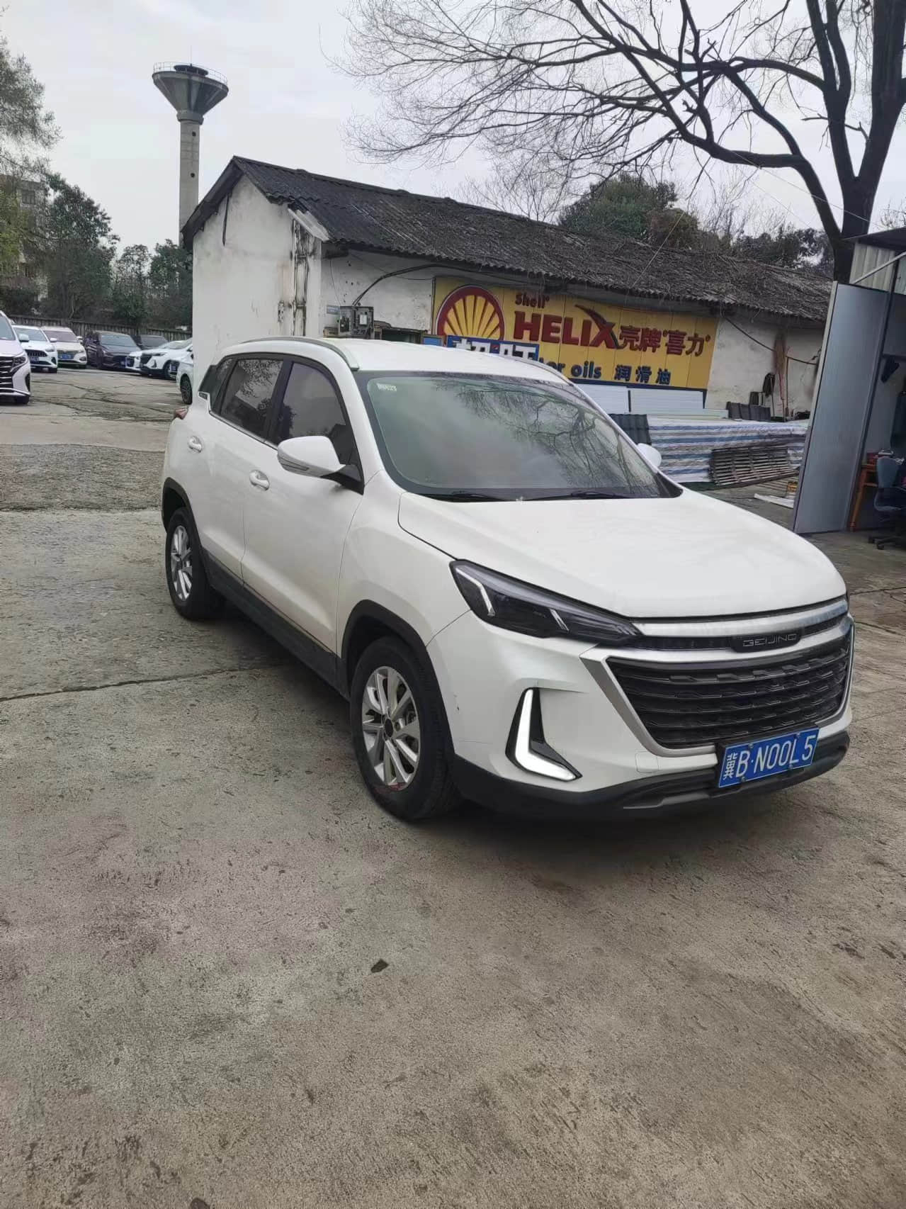 Cheap Used Beijing Zhida X3 2019 1.5T CVT white Manual Gasoline SUV Voiture occasion pas cher Second Hand Used Cars For Sale From China